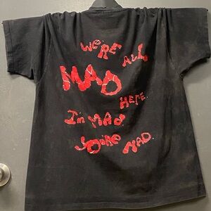 Vintage t shirt Alice in wonderland Cheshire Cat shirt 8/10